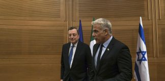 Draghi in Israele, occhi puntati su Kiev