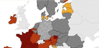 Covid oggi Italia, Ecdc: in rosso scuro solo 5 regioni