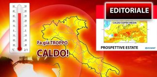 Ancora caldo sull’Italia, previsioni meteo per oggi e tendenza estate