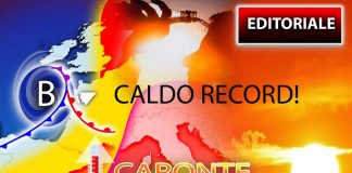 Caronte con caldo record per almeno altri 10 giorni