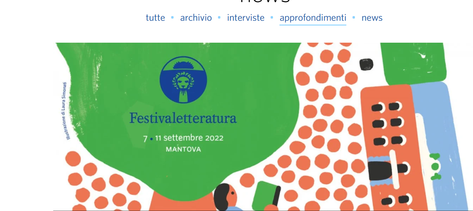 Festivaletteratura 2022 online il catalogo. La presentazione