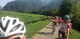 Da Bozzolo a Fai della Paganella in bici: 360km per ricordare Aronne Bettoni
