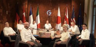 G7, Johnson e Trudeau ‘sfottono’ Putin