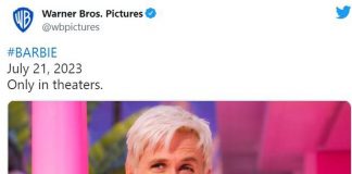 Barbie, Ryan Gosling è Ken: la prima foto