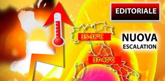 Meteo Italia, nuove escalation del caldo: punte fino a 44°C nel weekend