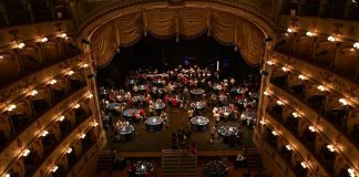 1000 Miglia 2022, Teatro Comunale Ferrara cornice prima cena in gara