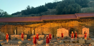 Nell’area archeologica Halaesa Arconidea spettacolo con 29 danzatori