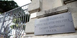 Roma, scritte no vax sui muri dello Spallanzani