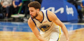 Finali Nba, il sosia di Thompson scende in campo – Video