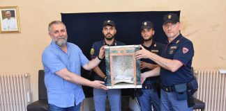 Ritrovato Tabernacolo in un fossato a Scorzarolo, la Polizia lo restituisce alla Curia