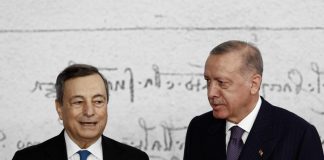 Draghi da Erdogan: focus su Ucraina, crisi alimentare e gas