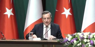 Draghi: “Italia e Turchia unite in sostegno a Ucraina” – Video