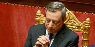 Crisi governo, Draghi al Senato in prima pagina media internazionali