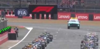 Gp Silverstone, incidente e stop gara: paura per Zhou