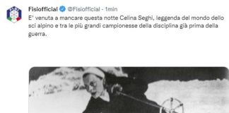 E’ morta Celina Seghi, prima ‘regina’ dello sci: aveva 102 anni