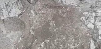 Valanga sulla Marmolada, immagini dall’elicottero – Video