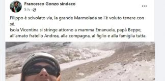 Crollo Marmolada, il selfie di una delle vittime prima della valanga