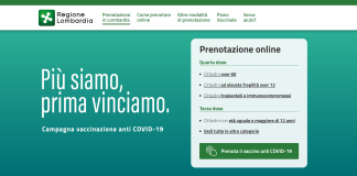 4° dosi in Lombardia da ieri: 21.152 prenotazioni. 19.607 nella fascia 60-79 anni. Nel mantovano 659