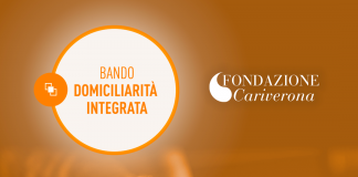 Domiciliarità integrata: bando di Fondazione Cariverona per percorsi di assistenza per anziani o disabili