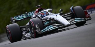 F1 Gp Ungheria, Russell davanti alle Ferrari