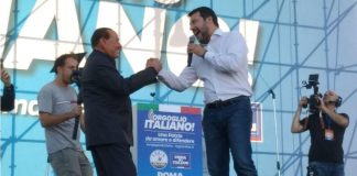 Crisi governo, asse Salvini-Berlusconi per strategia comune