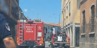 Cittadella, fiamme in un edificio in ristrutturazione: vigili del fuoco al lavoro per due ore
