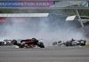 Zhou, incidente a Silverstone: il video dalle tribune