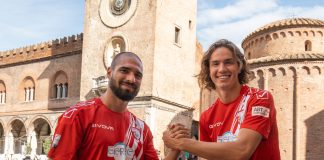 Calcio Serie C – Ecco la seconda maglia del Mantova sempre con i tre sponsor davanti