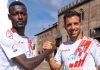 Presentata la nuova maglia del Mantova. La novità principale è la banda rossa diagonale frammentata