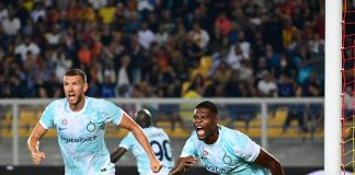 Lecce-Inter 1-2, gol di Dumfries allo scadere