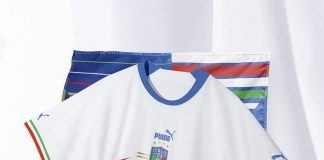 Calcio: nuovo kit Away per la Nazionale, maglia bianca con tricolore e rifiniture dorate