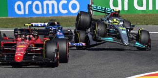 Gp Belgio, Hamilton si scusa con Alonso: “L’incidente è colpa mia”