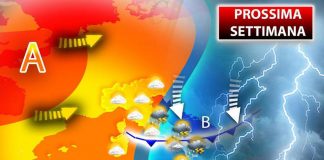 Caldo e temporali, in arrivo mini-ribaltone sull’Italia: previsioni meteo per i prossimi giorni