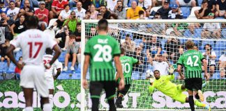 Sassuolo-Milan 0-0, Maignan para rigore a Berardi