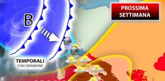 Caldo ma non dura, arriva maltempo quasi autunnale: previsioni meteo della settimana