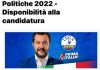 Elezioni 2022, Salvini a militanti Lega: “Inviate curriculum per candidatura”