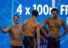 Europei nuoto, Italia oro nei 4×100 stile libero maschile