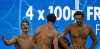 Europei nuoto, Italia oro nei 4×100 stile libero maschile