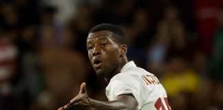 Roma, grave infortunio per Wijnaldum: lungo stop