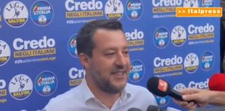 Salvini “La Russia in Italia non ha comprato nessuno, attendo le scuse di Letta e Conte”