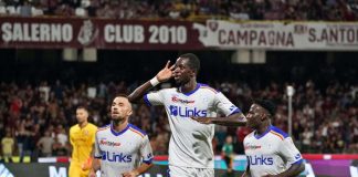 Prima vittoria stagionale del Lecce, Salernitana ko 2-1
