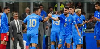 L’Italia piega l’Inghilterra 1-0, decide Raspadori