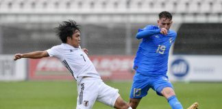 Colombo non basta, l’Under 21 fa 1-1 contro il Giappone