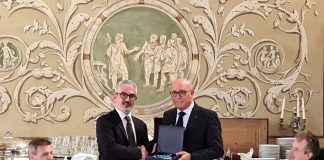 Palazzi ha ricevuto un riconoscimento della Agenzia Europea Occar riunita a Palazzo d’Arco