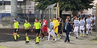 Calcio Serie C – Mantova sotto di due gol a Busto Arsizio con la Pro Patria dopo 45′