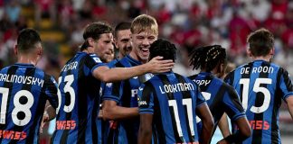 Monza-Atalanta 0-2, nerazzurri primi in classifica