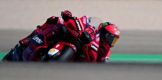 MotoGp Aragon, Bagnaia in pole