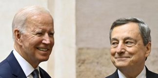Biden, ‘Draghi voce potente, grazie per la sua leadership’