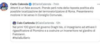 “Inceneritore nel giardino di Fratoianni”, l’idea del fake di Calenda
