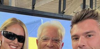 F1 Gp Italia, Mattarella a Monza: selfie con Fedez e Ferragni